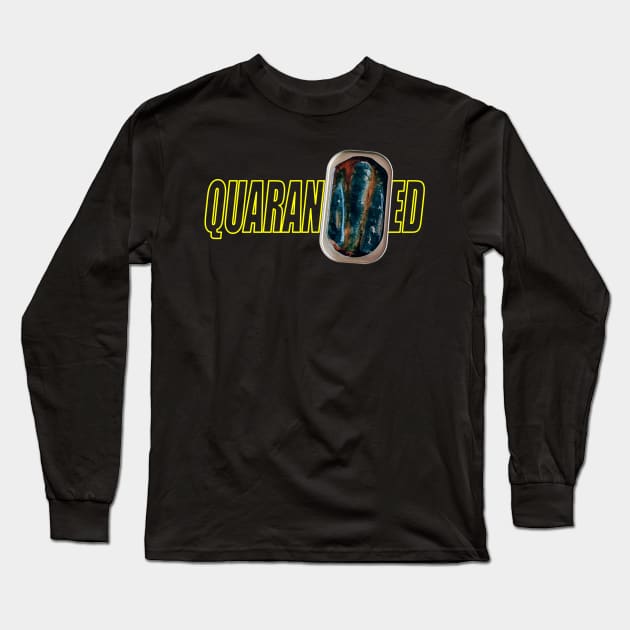 quaranTINed sardines YELLOW Long Sleeve T-Shirt by TRIME